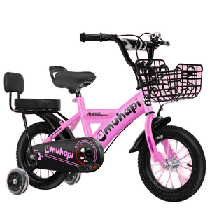 Bicicleta de acero de alto carbono de 12 <span class=keywords><strong>pulgadas</strong></span> al por mayor de China 2025 para niños Venta caliente con rueda de entrenamiento Precio barato Bicicleta para niños - Product Image 5