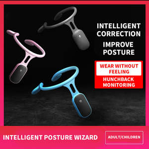 <span class=keywords><strong>Corrector</strong></span> de Postura Inteligente con Sensor de Vibración, Soporte para el Cuello Antideslizante con Ángulo Ajustable - Product Image 4