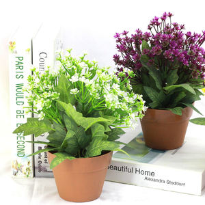 יצרנים למכור גם סחלב פלסטיק צמח מים סירי צמחים מלאכותיים פרחים מלאכותיים עיצוב בית - Product Image 2