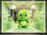 Figurine en peluche anime attrayante, douce et moelleuse, pour collection de fans, cadeau d'anniversaire pour enfants, commande en gros acceptée