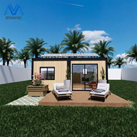 Villa mobile préfabriquée pliable et extensible de 20 pieds ou 40 pieds, conteneur détachable, 2, 3 ou 4 chambres