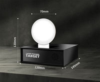 Cible d'entraînement laser portable personnalisée, double mode de retour d'information, compatible rouge et IR, équipement de développement des compétences sportives pour intérieur et extérieur