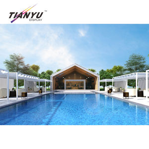 Profilé de jardinage motorisé étanche en Aluminium, équipement utilisé pour les parcs de dinde, arêtes, Pergola de gazébo haut c - Product Image 3