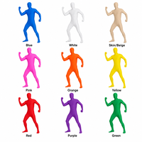 Traje de Cosplay de Halloween Personalizado, OEM ODM, Unisex, Elástico, de Lycra, Traje de Cuerpo Entero, Marca Privada, MOQ Bajo