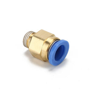 Conector Rápido PC8-01 8-02 6-01 6-02 APC10-01 10-02; Componentes Neumáticos de Cobre, Conexiones Neumáticas de Conexión Rápida - Product Image 4