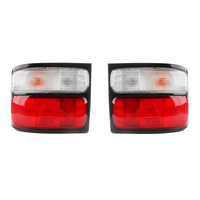 Pièces détachées pour autobus, ensemble de feux arrière, boîtier noir pour Toyota Coaster BB/HZB/XZB 2003~2016, feux arrière halogènes