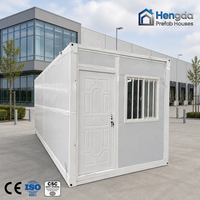Maison préfabriquée isolée et résistante aux intempéries, maison modulaire pliable, mini-maison portable, maison en kit pour chantier de construction