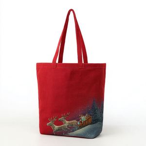Customized Printed Cotton <b>Canvas</b> Shopping <b>Bag</b> with Logo for Promotions - Product Image 2