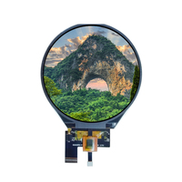 3,4-Zoll-Kreis-LCD-Display runder TFT-Bildschirm mit kapazitiver Touchpanel-Controller-Karte inklusive Modulen