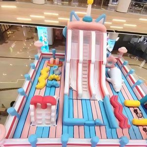 <span class=keywords><strong>Piscine</strong></span> <span class=keywords><strong>gonflable</strong></span> commerciale intérieure pour enfants, thème ludique, plusieurs tailles, en PVC durable, château <span class=keywords><strong>gonflable</strong></span> de luxe avec toboggan et ballons de saut à thème dessin animé - Product Image 2