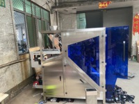 Machine verticale de scellage thermique à quatre bords haute efficacité pour sacs de 10 kg, ensacheuse automatique de riz et de céréales avec pesage