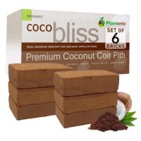 SUBSTRAT DE FIBRES ORGANIQUES DE TOURBE DE COCO BASSE EC et ÉQUILIBRE DE PH BRIQUE DE COCO DE NOIX DE COCO SOL DE PLANTE À HAUTE EXPANSION