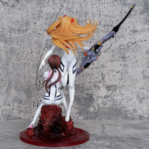 Nuevas figuras de anime OEM personalizadas de PVC de 26 cm, Pretty Soldier, juego de rol, dos chicas en postura de pie, <span class=keywords><strong>Asuka</strong></span> Langley Soryu, <span class=keywords><strong>Evangelion</strong></span> - Product Image 5