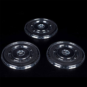 Custom Disposable Plastic Cup Matching Lids Cold Or Hot Drink Beverage Pp Custom Logo Printed Cup Available