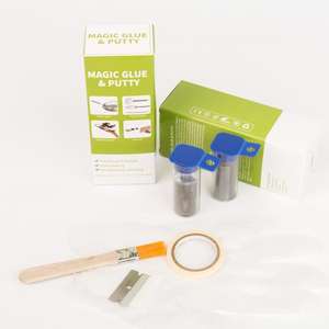 Mastic époxy bicomposant WBG haute résistance pour réparation céramique et métal, colle adhésive en acier inoxydable - Product Image 4