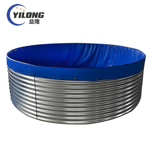 Réservoirs en Bâche PVC Personnalisés et Durables pour l'Élevage de Poissons en Étang - Product Image 6