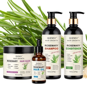 Producto para el Cuidado del Cabello de Marca Privada al por Mayor, Aceite de Argán Restaurador, Aceite de Romero con Queratina para el Crecimiento del Cabello, Champú y Acondicionador para Cabello Rizado - Product Image 5