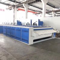 Machine à plier les draps de lit industriels 3M pour hôtels, machine à repasser les draps automatique pour blanchisserie commerciale