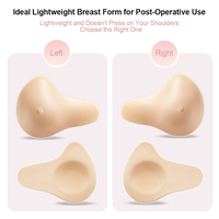 Prothèse mammaire spirale réaliste en silicone souple Xinxinmei, légère, pour femmes après mastectomie, sensation naturelle