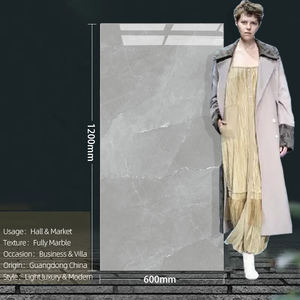 Telha de cerâmica 120x60 piso branco polido porcelana telha de cerâmica para parede do banheiro interior - Product Image 1