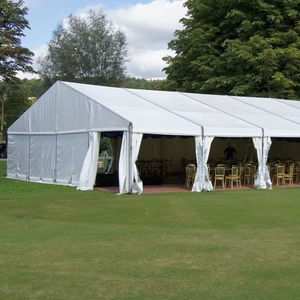Прочный алюминиевый шатер-маркиза для мероприятий, свадеб и вечеринок, размеры 10x20, 20x10, 20x20, 20x30, 20x40, большой, белый, коммерческий, для улицы, в продаже - Product Image 1
