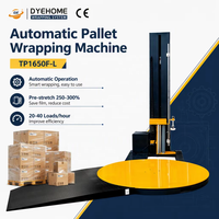 Machine d'emballage de palettes pré-étirées, enveloppeuse automatique de palettes en film étirable pour entrepôt