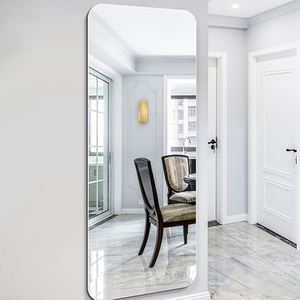 2025 trang trí nội thất Sản phẩm mới rẻ hơn đồng bằng vuông lớn không khung nổi kính bạc nhôm tráng gương cho đồ nội thất và cửa phòng khách đồ nội thất tùy chỉnh - Product Image 5