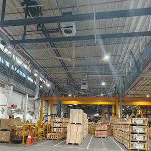 Unidad de Manejo de <span class=keywords><strong>Aire</strong></span> Industrial AirTS de Gran Espacio con Inversor Montado en Techo, Sistema de Ventilación sin Ductos Tipo VRF - Product Image 2