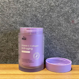 زجاجات مزدوجة مخصصة من شركة RTCO بسعة 150 مل (5 أونصات) من مادة PETG الصالحة للطعام، شفافة ومثلجة، لتعبئة 30 أو 60 أو 90 كبسولة من المكملات الغذائية أو الحلوى - Product Image 2