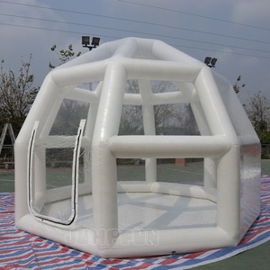 5m de diámetro aire apretado 0 burbuja cúpula <span class=keywords><strong>2021</strong></span> nuevo transparente 0 tienda aire sellado Marco de tubo de tienda - Product Image 4