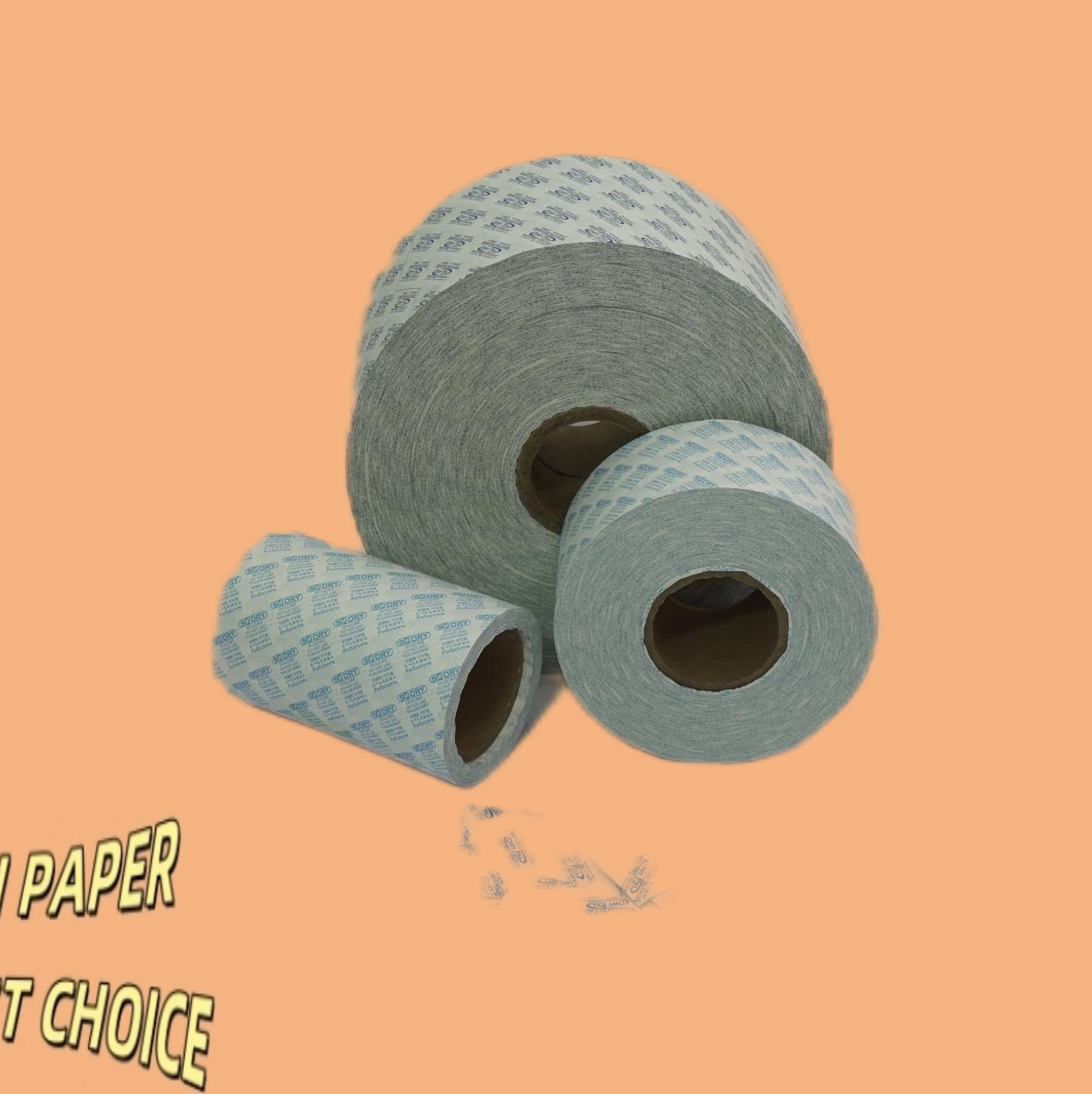 Customizable Premium Quality Desiccant Packaging Paper Multi-Function Flexo Printed Heat Seal Handle Bag
