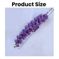 Orchidées de haute qualité, grande taille, 21 têtes, toucher réel, Phalaenopsis, fleurs d'orchidée papillon, décoration de mariage, décoration de la maison, Saint-Valentin