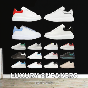 <span class=keywords><strong>Scarpe</strong></span> <span class=keywords><strong>sportive</strong></span> Casual <span class=keywords><strong>da</strong></span> donna di lusso <span class=keywords><strong>da</strong></span> <span class=keywords><strong>uomo</strong></span> suola in Modulare superiore in pelle in gomma leggera antiscivolo alla moda - Product Image 2