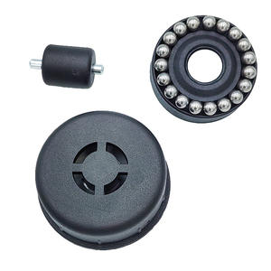 Roulettes modernes intégrées pour meubles d'extérieur de 0,7 pouce, universelles, silencieuses, à faible centre de gravité, roues en nylon invisibles - Product Image 2