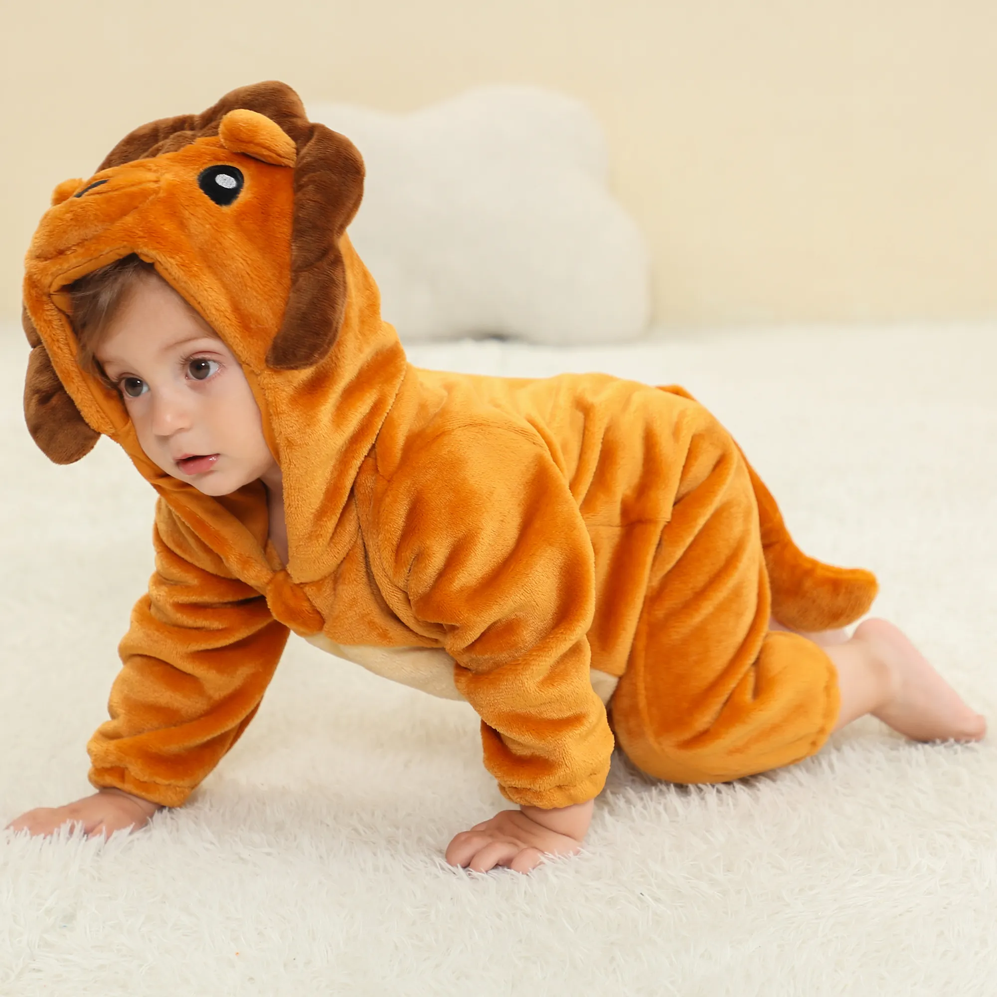MICHLEY OEM/ODM Babi Jumpsuits Infant Girl Boy Clothing Animal Newborn Winter Baby Clothes