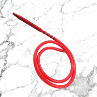 Tuyaux en plastique colorés pour narguilé avec poignée en verre et aluminium pour chicha, accessoires de fumage pour bar et fête