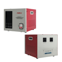 Monofásico 220V 110V 80V SVC 3KVA-60KVA Servomotor de cobre Regulador de voltaje automático/Estabilizador
