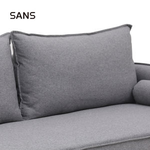 Canapé d'appoint moderne en tissu gris rembourré OEM, fauteuil, mobilier d'hôtel, ensemble de canapés KD avec coussins <span class=keywords><strong>à</strong></span> <span class=keywords><strong>vendre</strong></span> - Product Image 4