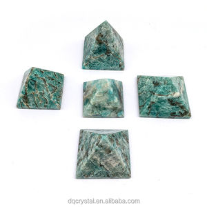 Bán Buôn Tự Nhiên Chữa Bệnh Amazonite Kim Tự Tháp Màu Xanh Lá Cây Pha Lê Ai Cập Kim Tự Tháp Chặn Giấy Cho Trang Trí Và Quà Tặng - Product Image 4