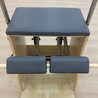 Chaise Wunda en érable abordable, installation facile, chaise de Pilates en bois avec ressorts, garantie 5 ans pour les séances d'entraînement personnel