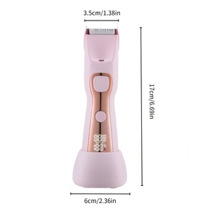 Depiladora Eléctrica Multifuncional para Mujer, Pantalla LED Inteligente, Modo de Carga Dual, Afeitadora Portátil para el Hogar - Product Image 4