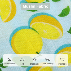 来样定做印花婴儿毯细布襁褓毯包<span class=keywords><strong>2</strong></span>层婴儿透气纱布襁褓经纱接收毯 - Product Image 5