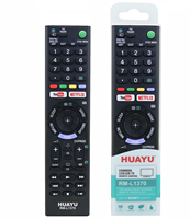 Télécommande IR de remplacement HUAYU RM-L1370, directement de l'usine, pour téléviseurs intelligents Sony Bravia LED LCD