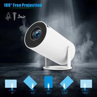 Consoles de jeux vidéo rétro M300 MAX Mini projecteur intelligent portable de cinéma pour la maison Projecteur domestique 720p 64GB 30000 + jeux