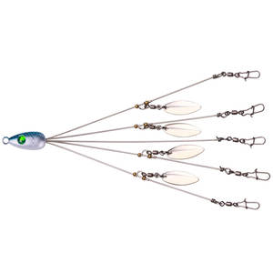 Groothandel Ss105 Alabama Rig 22Cm Metalen Jig Hoofd Paraplu Rig Met 5 Armen Voor Bas - Product Image 3