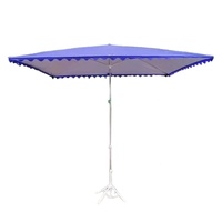 Parasol manuel inversé pour patio 2x2m, parasol géant résistant aux UV, toutes saisons, pour jardin, cadeaux d'affaires, couleur personnalisée
