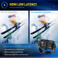 Mini projecteurs vidéo Portable nouveau HY300 Max GTV projecteur projecteur intelligent Android Wifi 6 jeu Proyector HY300 Pro max