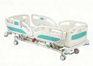 Cama Médica Ajustable con 3 Funciones Manuales AOLIKE para Clínica y Habitación de Hospital, Certificada por CE ISO UKCA - Product Image 5