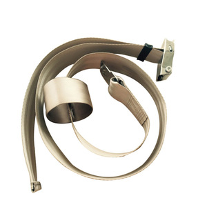 Ceinture de sécurité pour bébé, ceinture de sécurité en polyester rouge pour voiture, harnais pour enfant réglable avec boucle en métal - Product Image 5