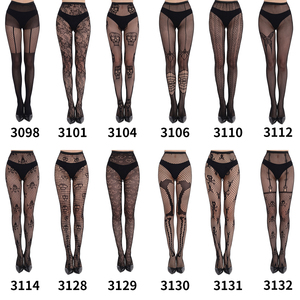 Collant <span class=keywords><strong>a</strong></span> <span class=keywords><strong>Rete</strong></span> da Donna con Motivi <span class=keywords><strong>a</strong></span> Ragnatela, Teschio e Leopardo, <span class=keywords><strong>Calze</strong></span> Alte <span class=keywords><strong>a</strong></span> <span class=keywords><strong>Rete</strong></span> per Feste di Halloween e Travestimenti - Product Image 6
